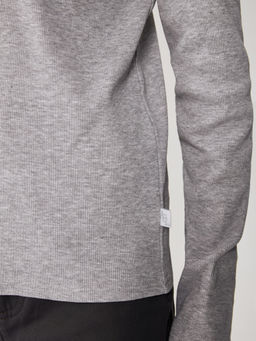 ACOOLA / Джемпер детский для мальчиков Riley серый меланж  фото 5