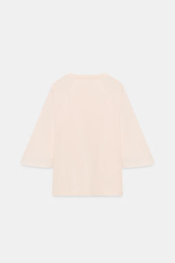 CAMISETA COMBINADA / Rosa - Zara фото 6
