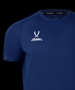 Футболка тренировочная JOGEL PREMIER PerFormDRY Training Poly Tee, темно-синий  фото 4