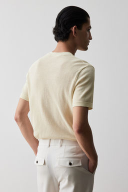 Camiseta tejida Slim Fit - H&m фото 2