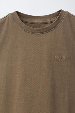 CAMISETA LISA MANGA SISA / Marr?n - Zara фото 3