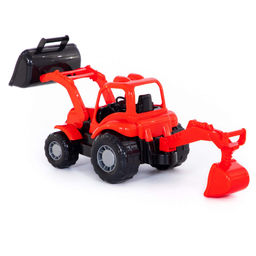 Крепыш, трактор-экскаватор - Полесье фото 2