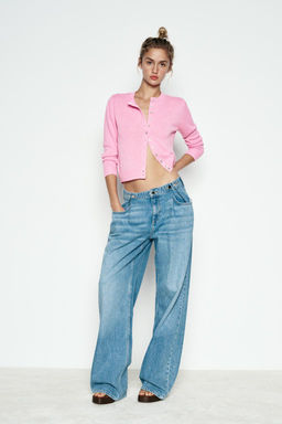 PLAIN KNIT CARDIGAN - Zara фото 16