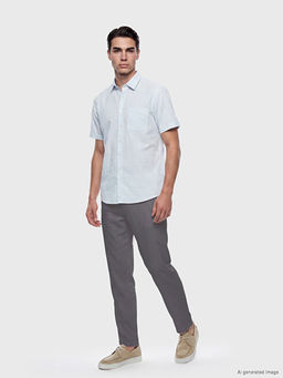 Regular Fit Ekose Erkek G?mlek