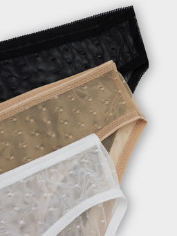 Цена за 2 штуки! Трусы слипы женские в наборе, 3 шт - Mark formelle фото 10