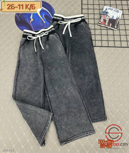 Штаны для девочки без начеса