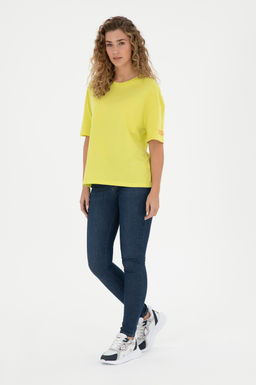 Женская фисташково-зеленая футболка - U.s. polo assn фото 11