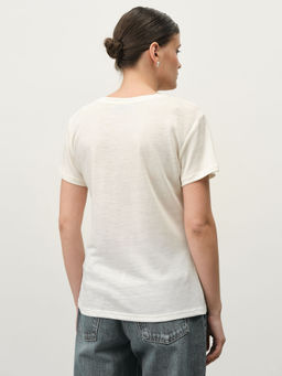 Футболка из крапивы 2903 молочная