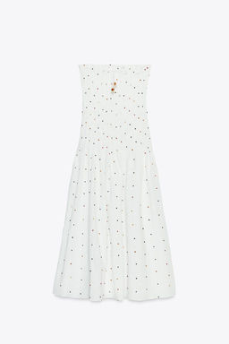 POMPOM MIDI DRESS - Zara фото 6