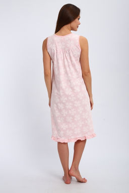 Ночная сорочка из кулирки Василиса персиковый