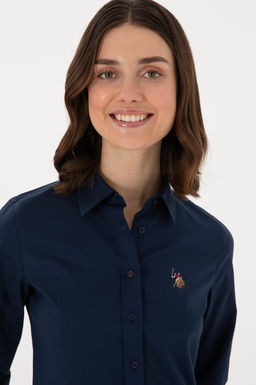 Kad_n Lacivert Uzun Kollu Basic G_mlek Sepette S_rpriz _ndirim - U.s. polo assn фото 2