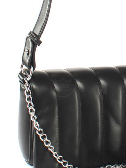 Сумка женская искусственная кожа UMUP-2023-076, 1отд, плечевой ремень, черный SALE 258662 - Adelia фото 9