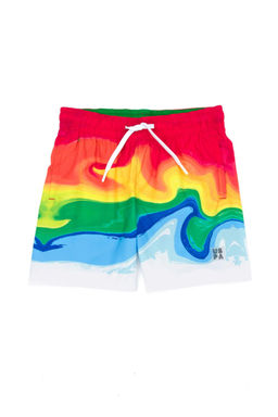 U. S. Polo Assn Красные шорты для плавания для мальчиков