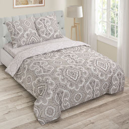 Постельное белье Элегант (поплин зима-лето) 2 сп. с Евро/Пододеяльник стеганый (молния): 1 шт. - 215*175; Простыня: 1 шт. - 215*240; Наволочка (клапан): 2 шт. - 70*70; Зима - лето