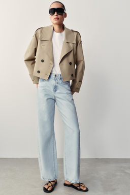 JEANS Z1975 BARREL TIRO ALTO / Azul claro