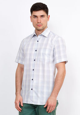 Сорочка мужская короткий рукав GREG Gb125/309/641/ZV/1  фото 10