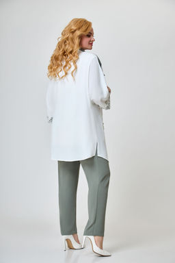 Костюм Svetlana Style 1629 мох+молочный