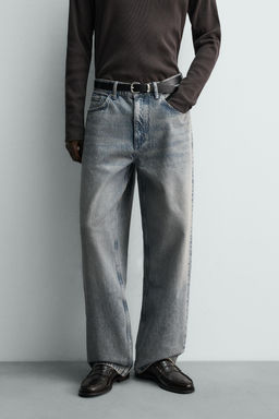 JEANS BAGGY FIT / Gris azul - Zara фото 2