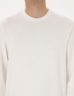 Ekru Regular Fit Sweatshirt - Pierre cardin фото 6
