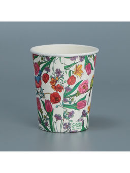 Цена за 10 шт. Стакан для цветов Цветы, 250 мл