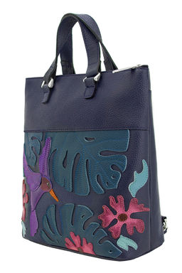 Сумка с аппликацией ДС-506-279 черный - Protege фото 9