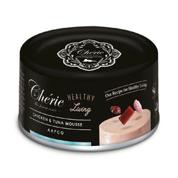 Консервы Cherie для кошек, мусс из курицы и тунца (Healthy Living) 00-00000239