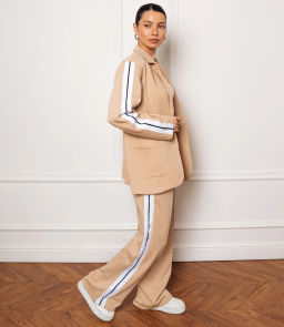 Костюм #ОКТ205001, бежевый