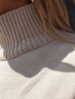 D32.046 Платье вязаное женское овсяный меланж