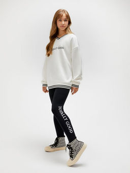 ACOOLA / Джемпер детский для девочек Veles молочный  фото 5