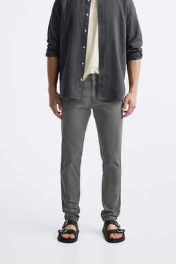 SKINNY FIT CHINO PANTOLON - Zara фото 48