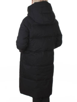 H24-620 BLACK Куртка зимняя женская (200 гр. холлофайбер)