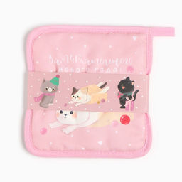 Набор кухонный Доляна. Мур: подставка 15?15 см, прихватка 17?17 см