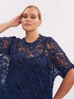 Блузка из гипюра BL42809DBL05 - Артесса фото 3