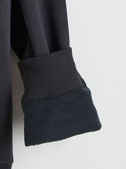 Fermuar Kapamal? Polo Yaka Erkek Sweatshirt