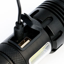 Фонарь ручной аккумуляторный Р70, 20 Вт, 2000 мАч, USB для телефона, zoom, индикатор заряда - Simaland фото 3