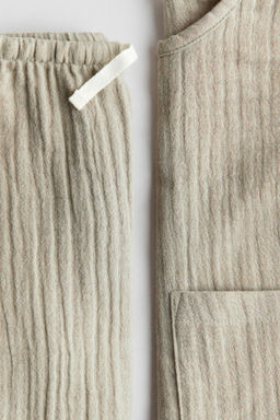 Conjunto de 2 piezas en muselina de algod?n - H&m фото 3