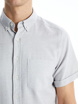 Regular Fit K?sa Kollu Arm?rl? Erkek G?mlek