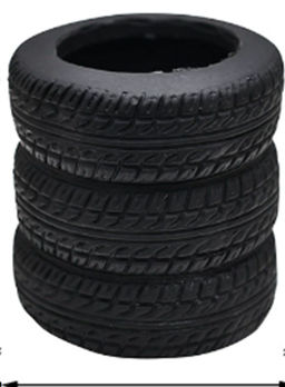 Ваза кашпо Шины / TJ008 /уп 60/120/