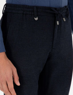 Lacivert Ex. Slim Fit Kuma_ Pantolon