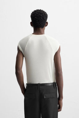 SLIM FIT T-SHIRT - Zara фото 3