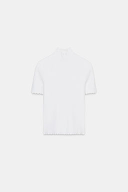 RIBBED KNIT TOP - Zara фото 4