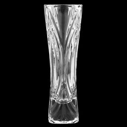 Ваза стеклянная для цветов "Бутоньерка" 150мл, 5,5х5,5х17см, основание 4,2х4,2см, в коробке, "Дели Гласс (Deli Glass)" (Китай)