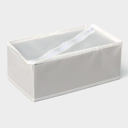 Органайзер для хранения белья LaDо́m, 8 ячеек, 24×14×10 см, серый