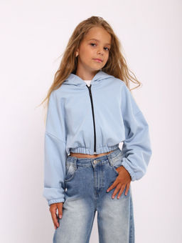 ТД051 Толстовка Porsch 2 (голубой) - Милаша фото 4