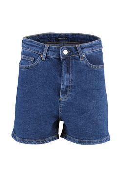 Indigo More Sustainable Yuksek Bel City Boy Denim Sort TWOSS20SR0210