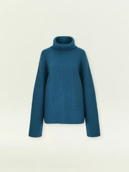 Свитер с высоким воротником из смесовой шерсти, B3042/ondine - Emka фото 6