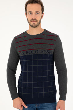 Мужской темно-синий свитер Неожиданная скидка в корзине - U.s. polo assn фото 10