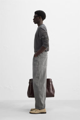 COTTON - HEMP T-SHIRT - Zara фото 6