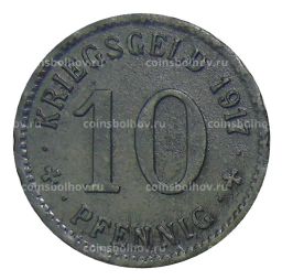 10 пфеннигов Германия  Нотгельд Хаген