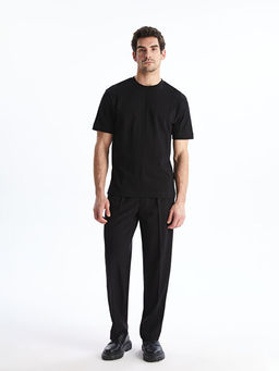 Bisiklet Yaka Penye Erkek Ti??rt